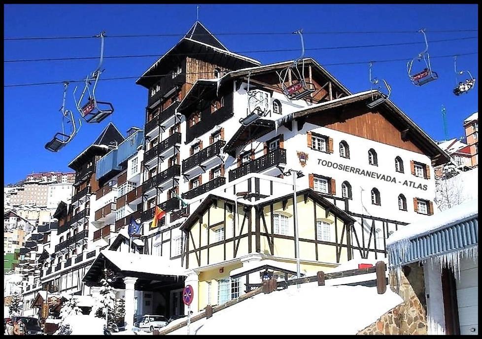 Todosierranevada Zona Baja - Edificio Atlas - Vistas A La Montana - Junto A Los Telecabinas Sierra Nevada Exterior photo